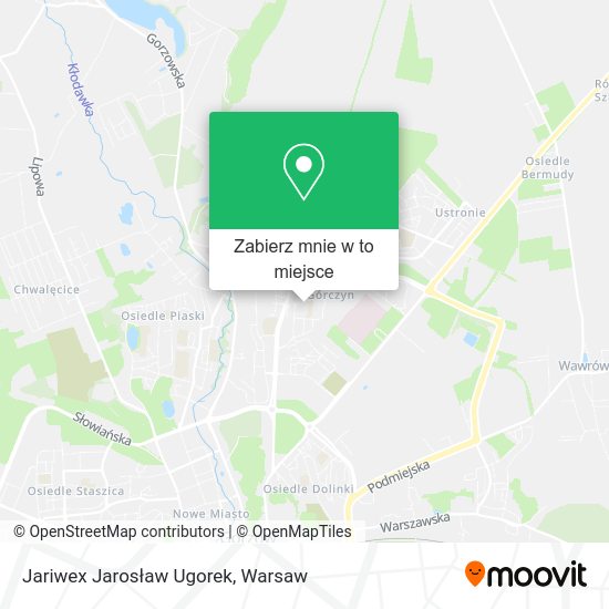 Mapa Jariwex Jarosław Ugorek