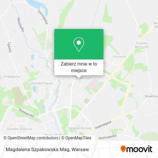 Mapa Magdalena Szpakowska Mag