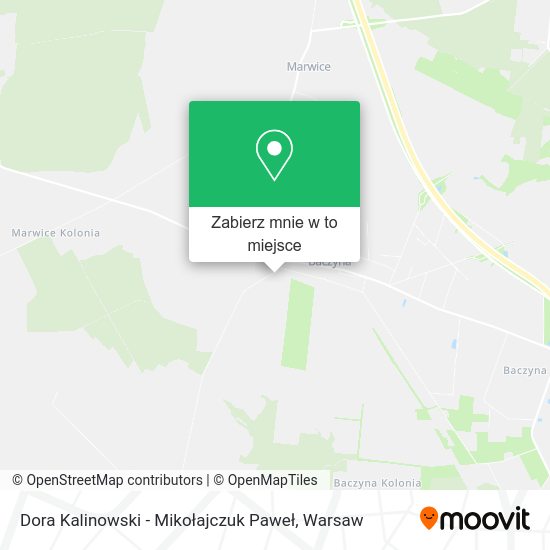 Mapa Dora Kalinowski - Mikołajczuk Paweł