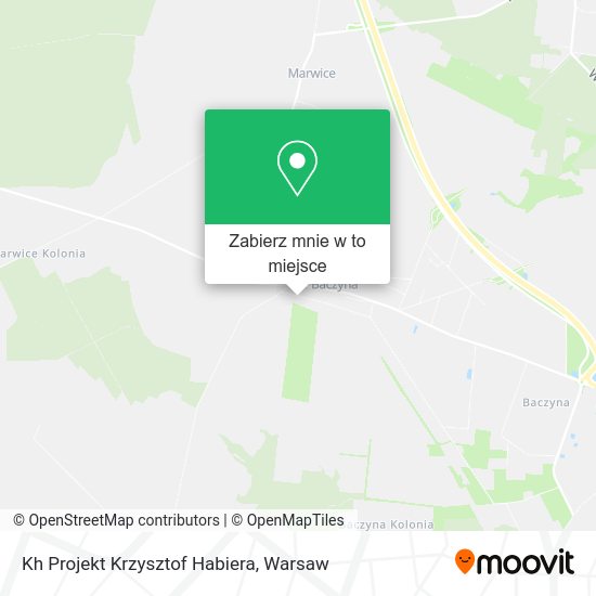 Mapa Kh Projekt Krzysztof Habiera