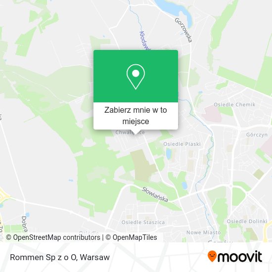 Mapa Rommen Sp z o O