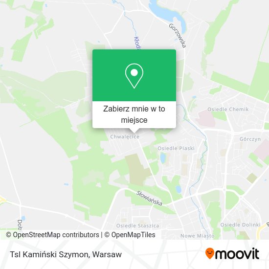 Mapa Tsl Kamiński Szymon