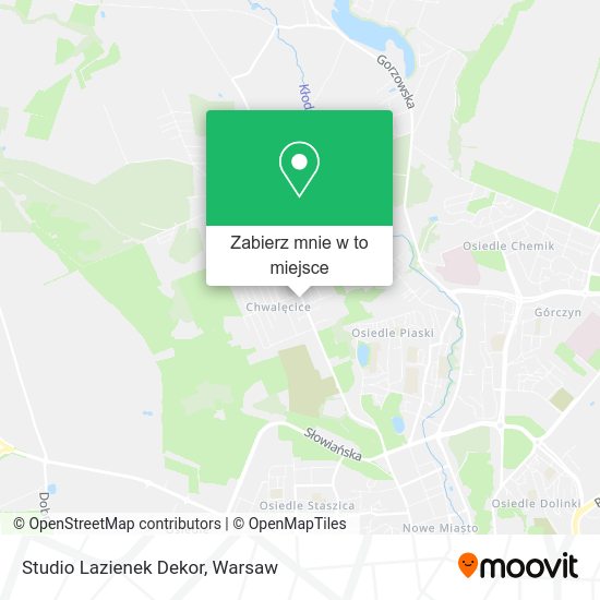 Mapa Studio Lazienek Dekor