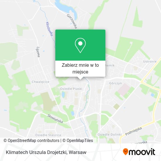 Mapa Klimatech Urszula Drojetzki