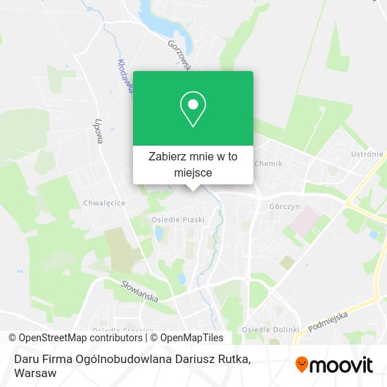 Mapa Daru Firma Ogólnobudowlana Dariusz Rutka