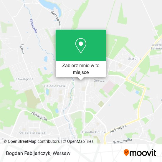 Mapa Bogdan Fabijańczyk