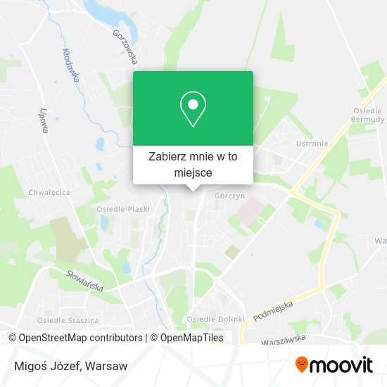 Mapa Migoś Józef