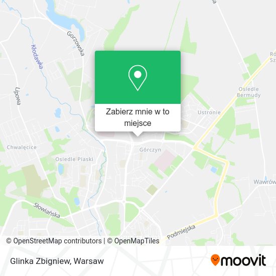 Mapa Glinka Zbigniew