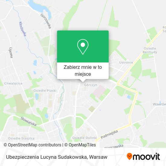 Mapa Ubezpieczenia Lucyna Sudakowska