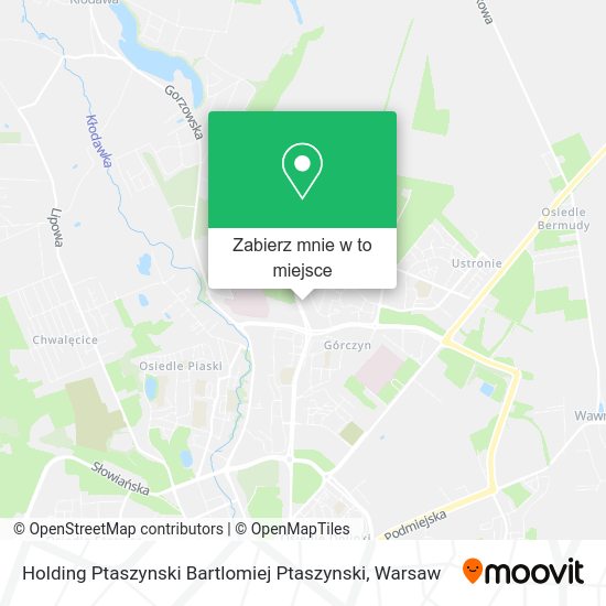 Mapa Holding Ptaszynski Bartlomiej Ptaszynski