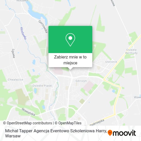 Mapa Michal Tapper Agencja Eventowo Szkoleniowa Harry