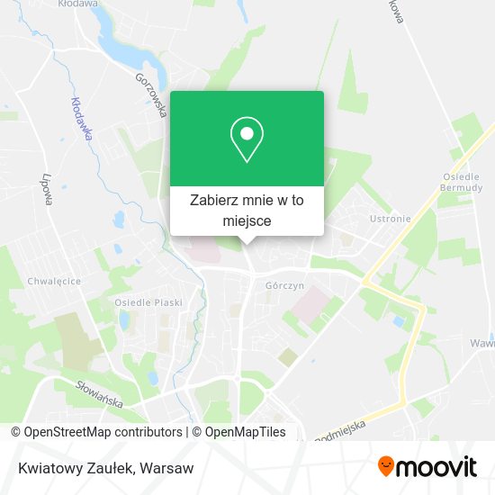 Mapa Kwiatowy Zaułek