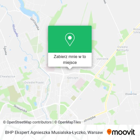 Mapa BHP Ekspert Agnieszka Musialska-Łyczko