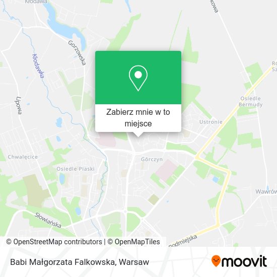 Mapa Babi Małgorzata Falkowska