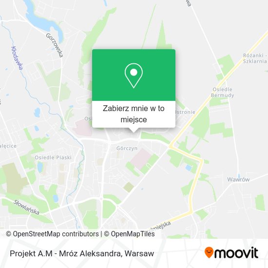 Mapa Projekt A.M - Mróz Aleksandra