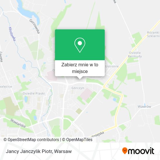 Mapa Jancy Janczylik Piotr