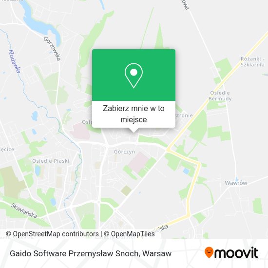 Mapa Gaido Software Przemysław Snoch