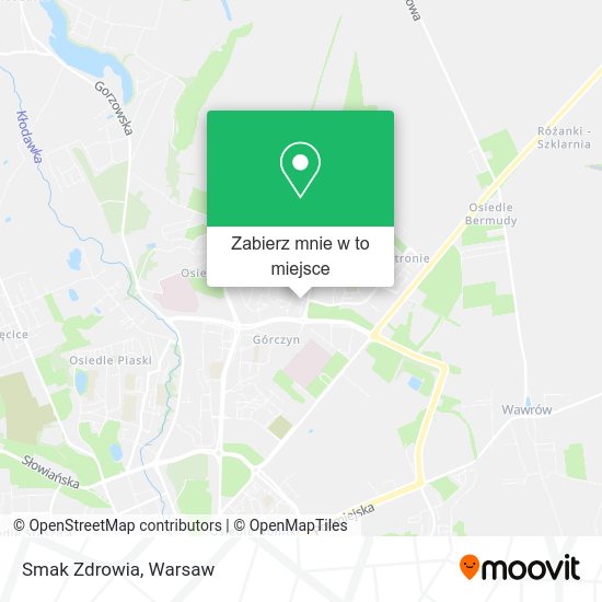 Mapa Smak Zdrowia