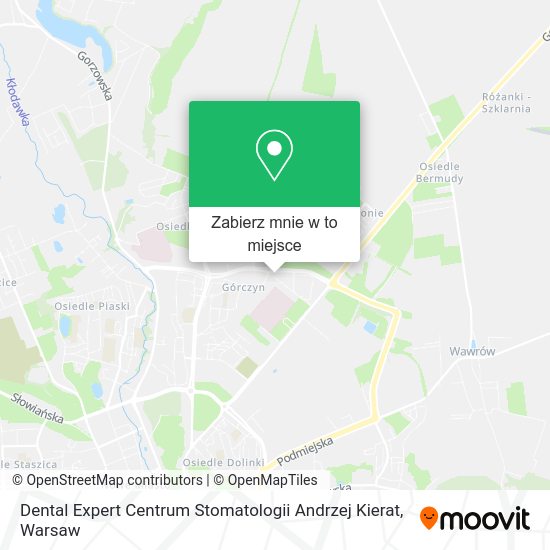 Mapa Dental Expert Centrum Stomatologii Andrzej Kierat