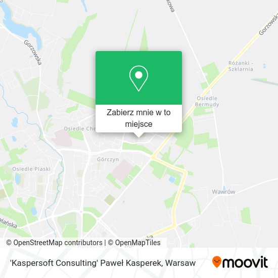 Mapa 'Kaspersoft Consulting' Paweł Kasperek