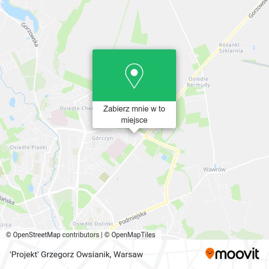 Mapa 'Projekt' Grzegorz Owsianik