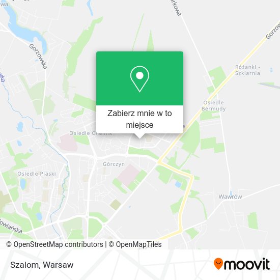 Mapa Szalom