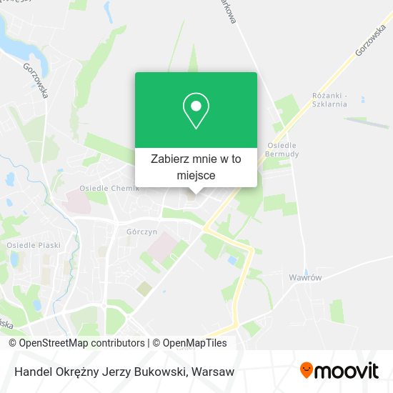 Mapa Handel Okrężny Jerzy Bukowski