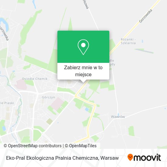 Mapa Eko-Pral Ekologiczna Pralnia Chemiczna