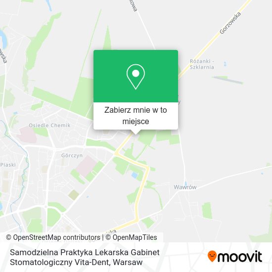 Mapa Samodzielna Praktyka Lekarska Gabinet Stomatologiczny Vita-Dent