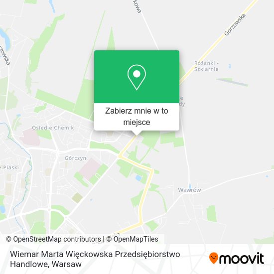 Mapa Wiemar Marta Więckowska Przedsiębiorstwo Handlowe