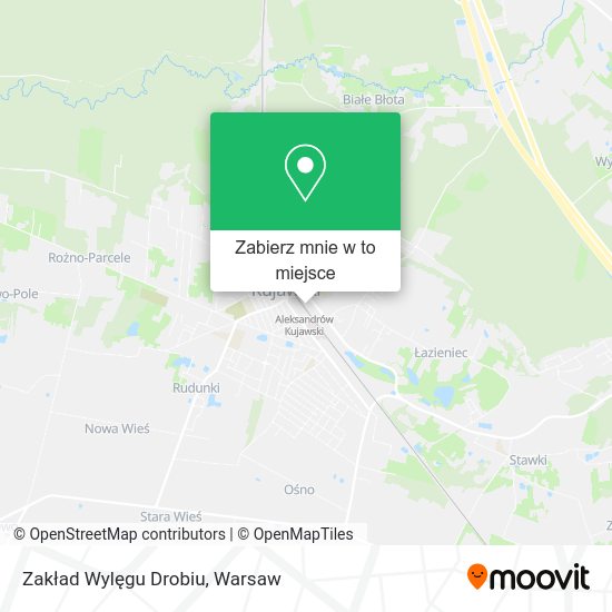 Mapa Zakład Wylęgu Drobiu