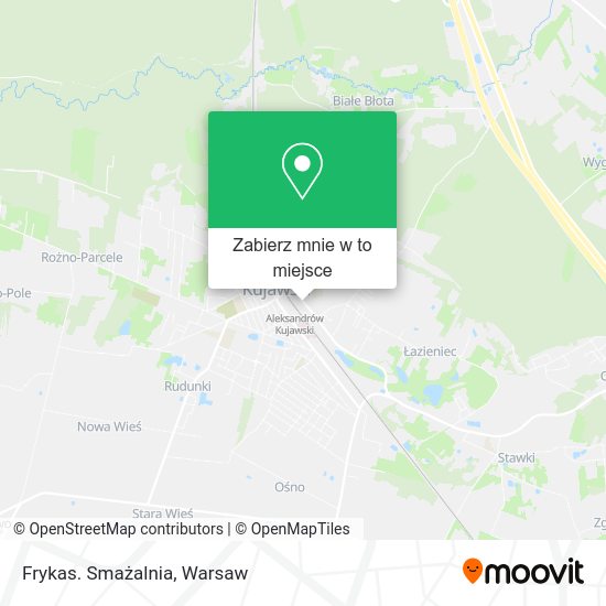 Mapa Frykas. Smażalnia