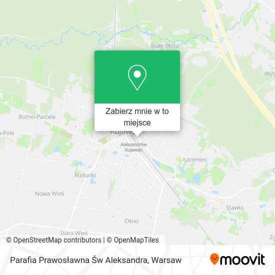 Mapa Parafia Prawosławna Św Aleksandra