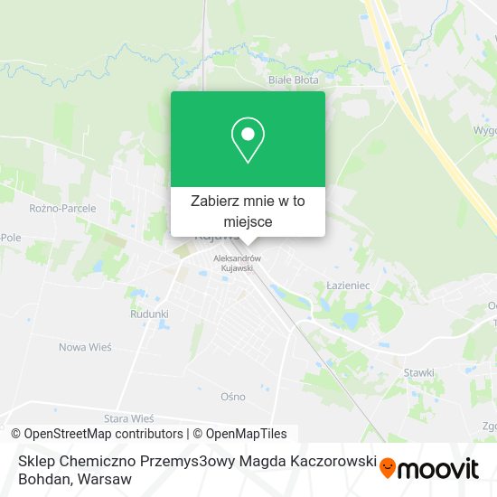 Mapa Sklep Chemiczno Przemys3owy Magda Kaczorowski Bohdan