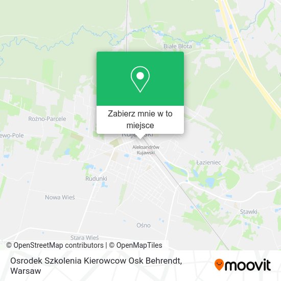 Mapa Osrodek Szkolenia Kierowcow Osk Behrendt