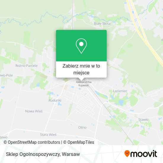 Mapa Sklep Ogolnospozywczy