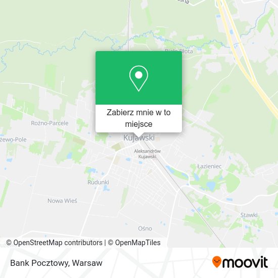 Mapa Bank Pocztowy