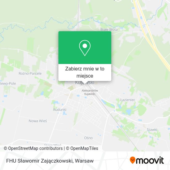 Mapa FHU Sławomir Zajączkowski