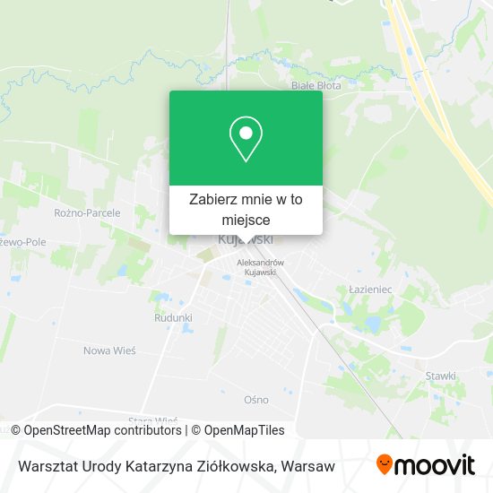 Mapa Warsztat Urody Katarzyna Ziółkowska