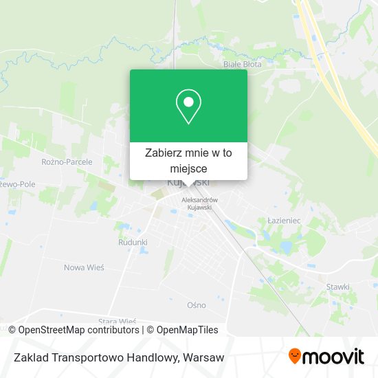 Mapa Zaklad Transportowo Handlowy