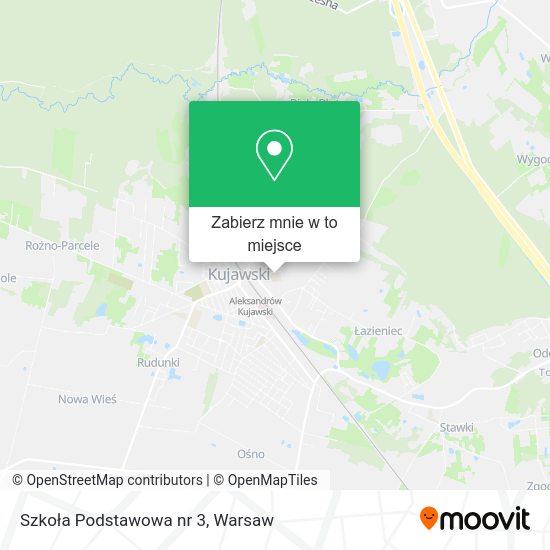 Mapa Szkoła Podstawowa nr 3