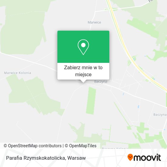 Mapa Parafia Rzymskokatolicka