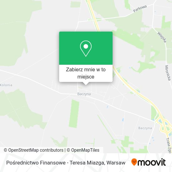 Mapa Pośrednictwo Finansowe - Teresa Miazga