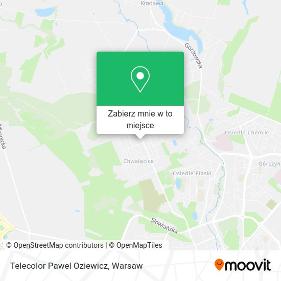 Mapa Telecolor Pawel Oziewicz