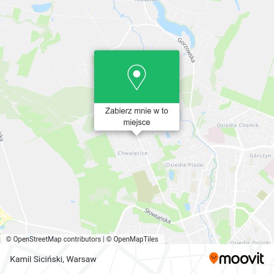 Mapa Kamil Siciński