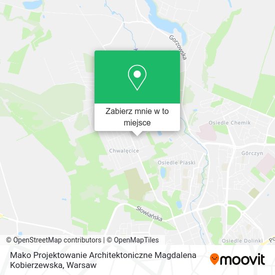 Mapa Mako Projektowanie Architektoniczne Magdalena Kobierzewska