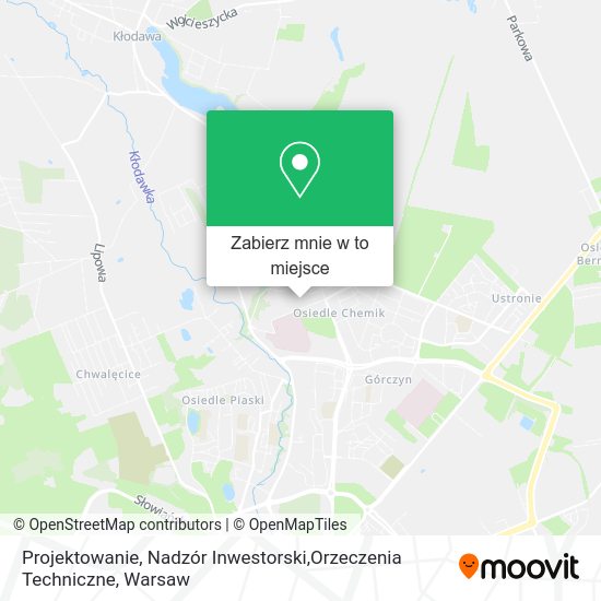 Mapa Projektowanie, Nadzór Inwestorski,Orzeczenia Techniczne