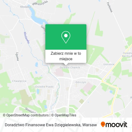 Mapa Doradztwo Finansowe Ewa Dzięgielewska