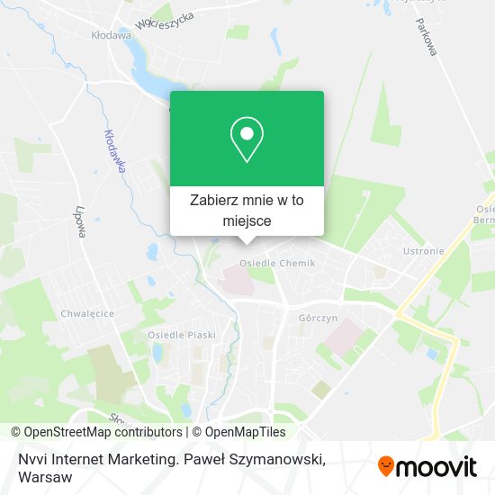 Mapa Nvvi Internet Marketing. Paweł Szymanowski