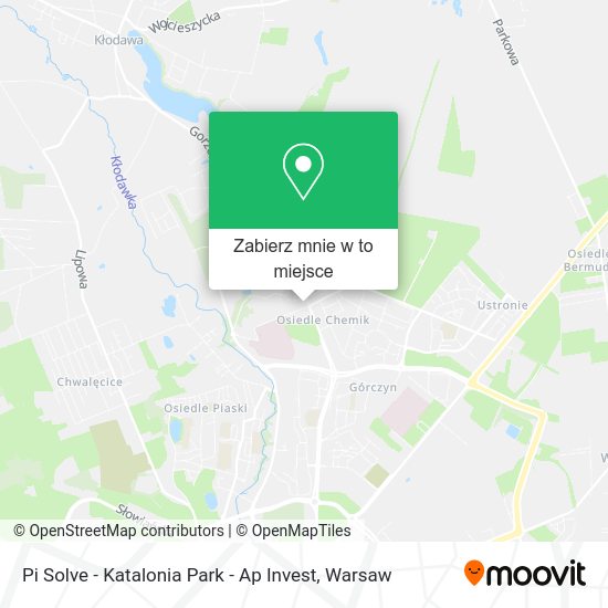 Mapa Pi Solve - Katalonia Park - Ap Invest